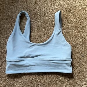Pastel blue Lululemon size 6 Align sports bra